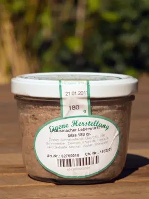Leberwurst im Glas - JOSEPH Der Geflügelhof / Delikatessnudeln